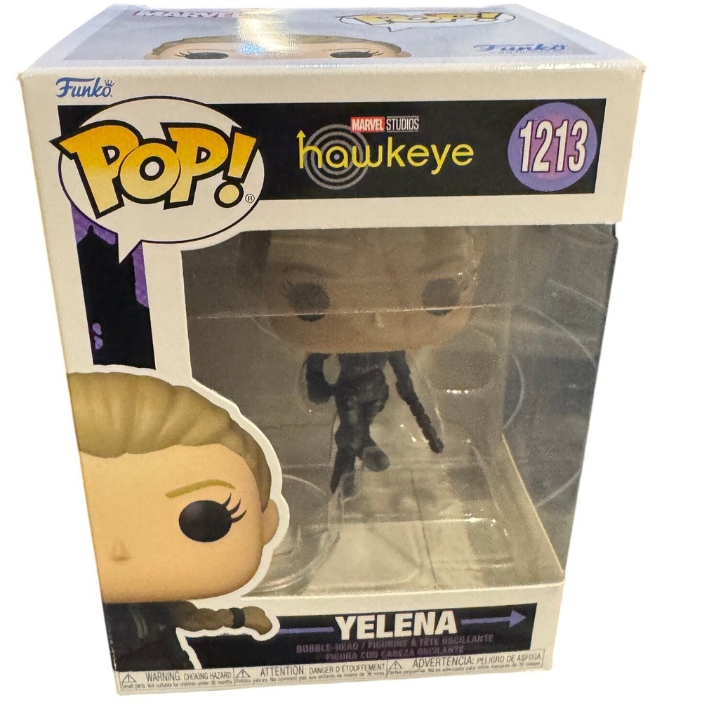 Funko Pop Marvel Hawkeye Yelena 1213 Vinyl Figure Bobble-Head MCU Disney+